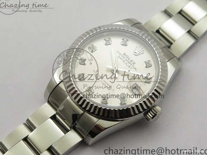 0406 Datejust 31mm 278271 SS BP Maker Best Edition Silver Crystal Dial on Oyster Bracelet Affordable 2745